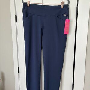NWT Lilly Pulitzer Navy blue Fairway Performance Twill pant